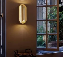 Applique murale, Rosalie, or, LED, dim, 2700k, 1200 lm, L15cm, H40cm - DCW éditions Paris