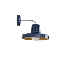 Applique murale, Rossi 1092/30, Bleu navy, melon, L30cm, H30cm - Toscot