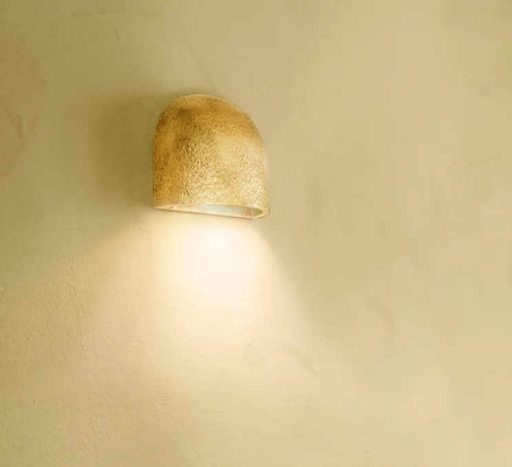 Applique murale, Roucaou, bronze texturé, L11,8cm, H11cm - Margaux Keller Collections