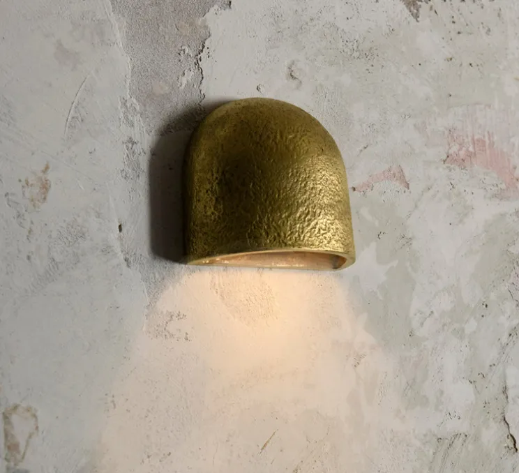 Applique murale, Roucaou, bronze texturé, L11,8cm, H11cm - Margaux Keller Collections