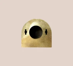 Applique murale, Roucaou, bronze texturé, L11,8cm, H11cm - Margaux Keller Collections