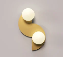 Applique murale, Salzburg 570, laiton, L30cm, H46cm - Atelier Areti