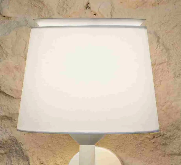 Applique murale, Savoy, liseuse, blanc, LED, 3000K, 160lm, L23cm, H50cm - Faro