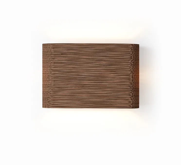 Applique murale, Scraplights, Skew 15, naturel, L38cm, H25cm - Graypants