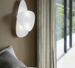 Applique murale, Screen 2L, blanc, Ø77cm, H59cm - Market Set