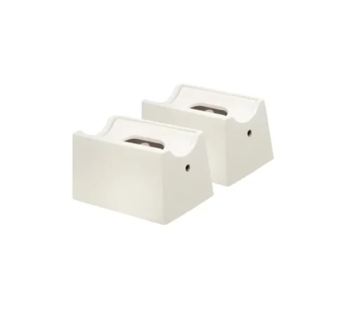 Applique murale S14d, Lampe tubulaire opale, blanc, LED, Ø7cm, H30cm - NEDGIS