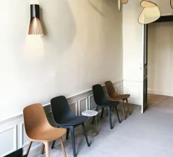 Applique murale, Secto 4231, noir, 3000K, 370lm, H45cm, L25cm - Secto Design