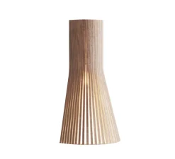 Applique murale, Secto Small 4231, sans câble, noyer, L25cm, H45cm - Secto Design
