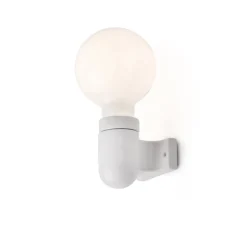 Applique murale, Sera, blanc, L4,8cm, H7,5cm - Faro