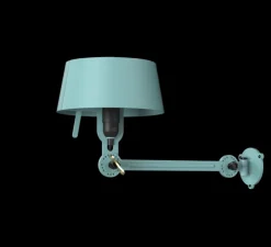 Applique murale, Set 2x Bolt Bed underfit install, sans câble, Bleu clair, L29cm, H27cm - Tonone