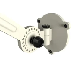 Applique murale, Set x2 Bolt bed sidefit, gris cendre, avec câble, L53,7cm, H9cm - Tonone