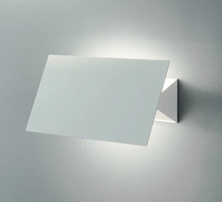 Applique murale, Shadow Piccola, blanc, LED, 2700K, 1600lm, L33cm, H17cm - Quadrifoglio Lighting