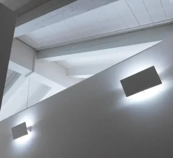 Applique murale, Shadow Piccola, blanc, LED, 2700K, 1600lm, L33cm, H17cm - Quadrifoglio Lighting