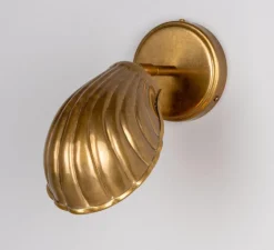 Applique murale, Shell, bronze, Ø12cm, H26.5cm - Mullan Lighting
