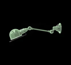 Applique murale, Signal 1 bras, SI701, vert d'eau, L32cm, H15cm - Jieldé