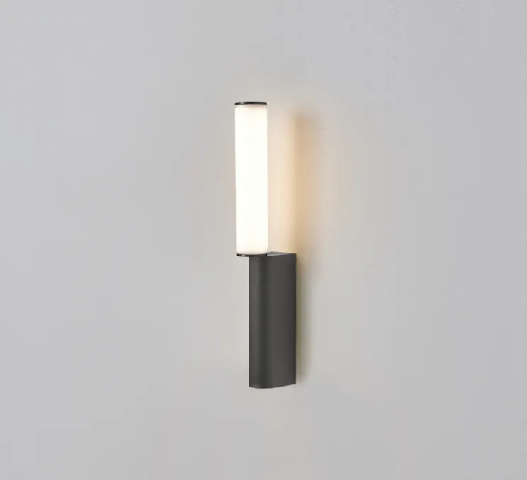 Applique murale, Signal 445, graphite satiné, LED, dim, 2700K, 280lm, H44,5cm, L4cm- CVL