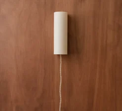 Applique murale, Simone, beige, L11cm, H35cm - An°so