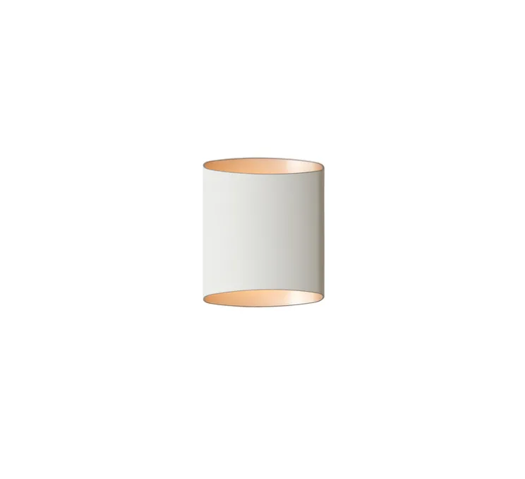 Applique murale, Sinne, Blanc, laiton, LED, 3000K, 600 lm, Ø13,5cm, H17cm - Belid