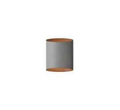 Applique murale, Sinne, Gris, laiton, LED, 3000K, 600 lm, Ø13,5cm, H17cm - Belid