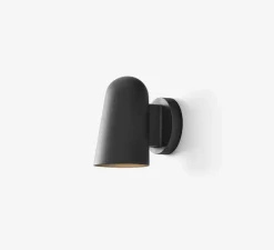 Applique murale, Solid SC104, noir, IP44, L9,5cm, H15cm - Andtradition