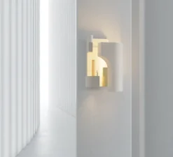 Applique murale, Soul Story 4, blanc, LED, dim, 2700K, 250 lm, L19,1cm, H26,8cm - DCW éditions Paris