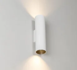 Applique murale, Stan, blanc, L6cm, H22,5cm - Faro