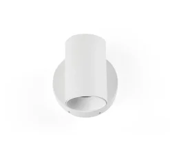 Applique murale, Stan, blanc mat, Ø6cm, H10,5cm - Faro