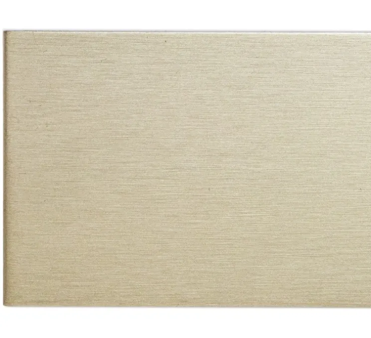 Applique murale, Stick, small, nickel doré satiné, LED, dim, 2700K, 1250 lm, L11,9cm, H30cm - Contardi