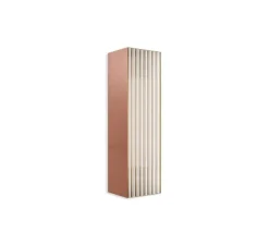 Applique murale, Stick, small, cuivre satiné, LED, dim, 2700K, 1250 lm, L11,9cm, H30cm - Contardi