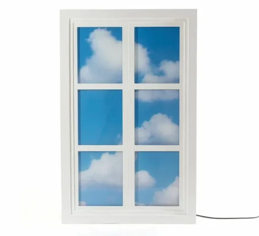 Applique murale, Suite Window, bleu ciel, L57cm, H90cm - Seletti