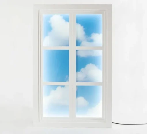 Applique murale, Suite Window, bleu ciel, L57cm, H90cm - Seletti