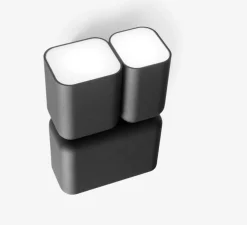 Applique murale, Tabata, noir, L15cm, H21cm - Andtradition