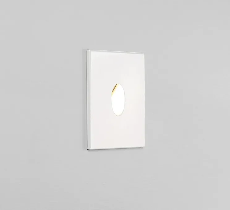 Applique murale, Tango, blanc, IP65, LED, 3000K, 23 lm, L7cm, H7cm - Astro