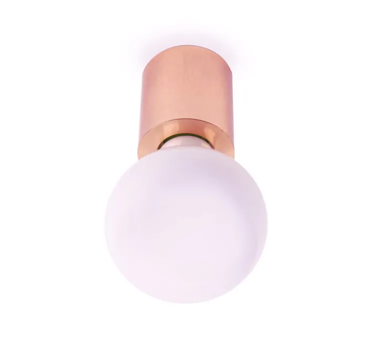 Applique murale, Ten, cuivre, H9cm, Ø6cm - Faro