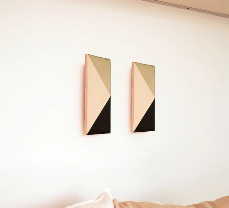 Applique murale, Tile VN, vert, noir, L10cm, H30cm - Violaine D'Harcourt