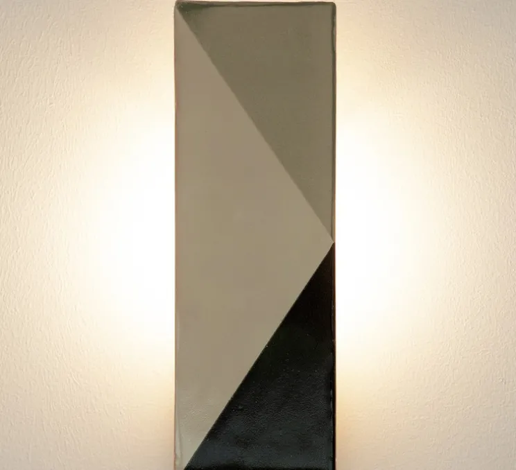 Applique murale, Tile VN, vert, noir, L10cm, H30cm - Violaine D'Harcourt