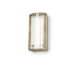 Applique murale, Totem II, Bronze satiné, IP44, L13cm, H26cm - Alma light