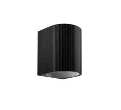 Applique murale, Trace 1.0, noir, LED, dim, 3000K, 630 lm, L7cm, H10cm - Wever&Ducré