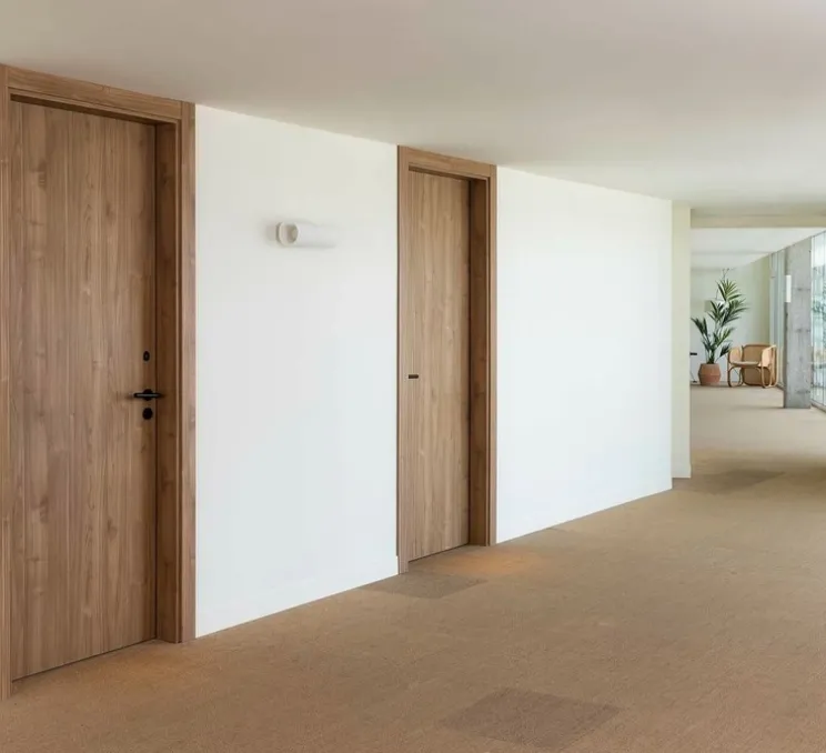 Applique murale, Trama 2L, plâtre blanc, Ø11,2cm, H32cm - Faro