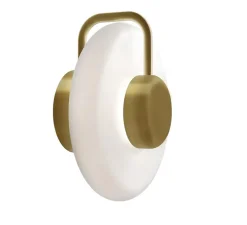 Applique murale, Tratto, laiton, LED, dim, 2700K, 1450 lm, L27cm, H29cm - KDLN