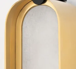 Applique murale, Tribeca, Laiton vielli, noir, LED, dim, 2700K, 250 lm, L8,3cm, H40,6cm - Hudson Valley Lighting