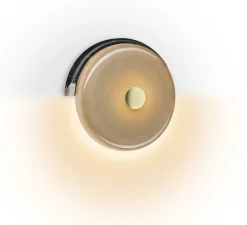 Applique murale, Trip, cendre, gris, LED, 2700K, 160 lm, L19cm, H18cm - Design by us