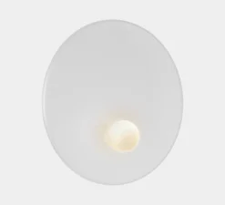 Applique murale, Trip simple, blanc, Ø60cm, P14,5cm - LEDs C4