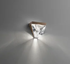 Applique murale, Tripla F41, bronze, LED, Ø9,8cm, H9,3cm - Fabbian