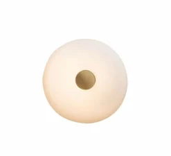 Applique murale, Tropico Grande, or mat, LED, 3000K, 4600lm, Ø48cm, H9,6cm - Fontanaarte