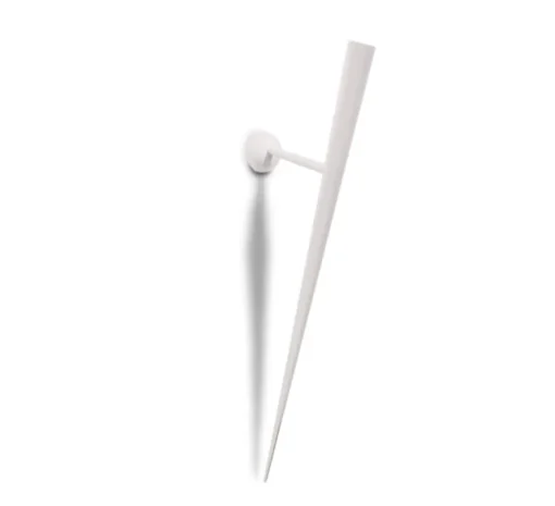 Applique murale, Trylon, blanc, LED, dim, 2700k, 540 lm, Ø7cm, H76cm - Lumen Center Italia