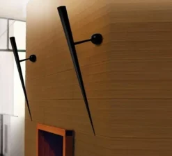 Applique murale, Trylon, noir, H76cm - LUMEN CENTER ITALIA