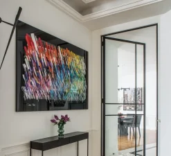 Applique murale, Trylon, noir, H76cm - LUMEN CENTER ITALIA