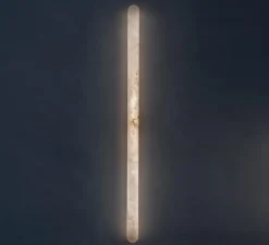 Applique murale, Tub 85, Albâtre, LED, 2700K, 235lm, Ø4cm, H85cm - Contain