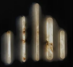 Applique murale, Tub 85, Albâtre, LED, 2700K, 235lm, Ø4cm, H85cm - Contain